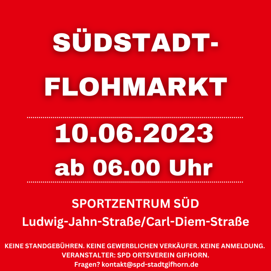 Südstadt-Flohmarkt Gifhorn